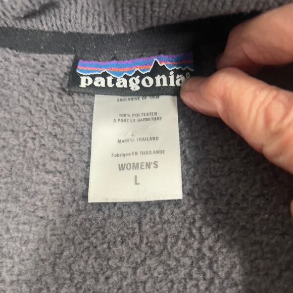 Patagonia Gray Full Zip Fleece Better Sweater Sporty Jacket Women's Large - Picture 3 of 16